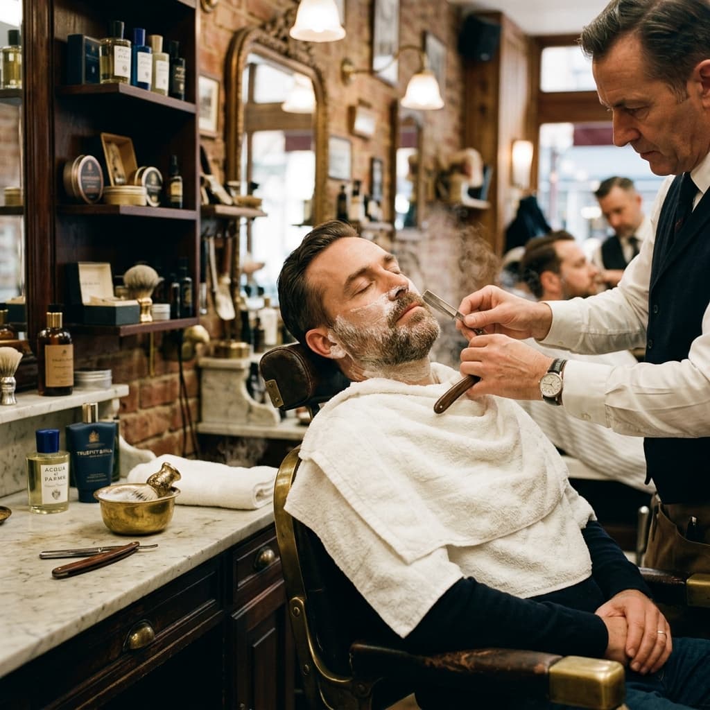 Luxury Hot Towel Shave